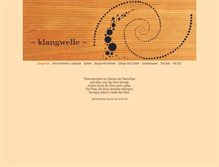 Tablet Screenshot of klangwelle.org